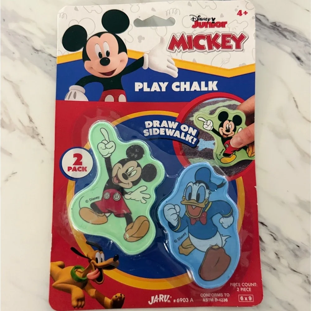 LOT 7 Disney Junior Mickey Mouse Clubhouse Toy Yo-Yo Chalk Magic Grow Pumper New